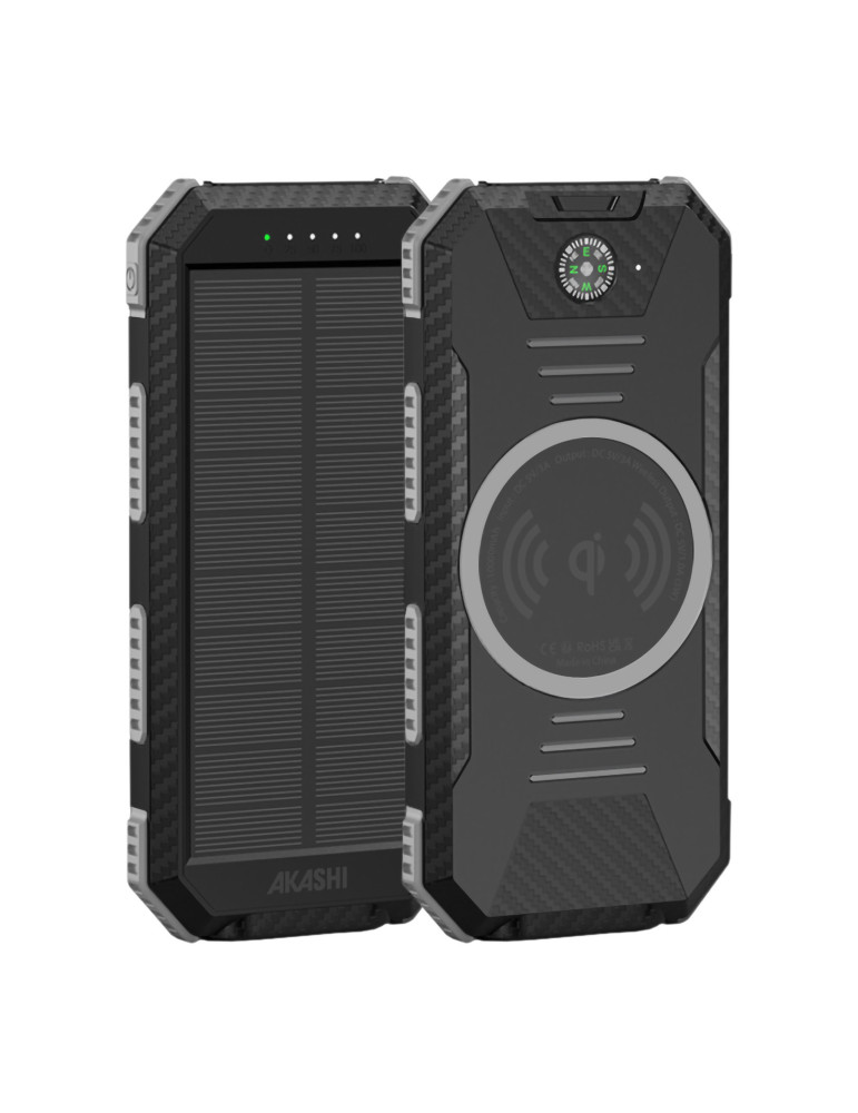 Batterie solaire Taiyo 10 000 mAh anti-chocs personnalisée