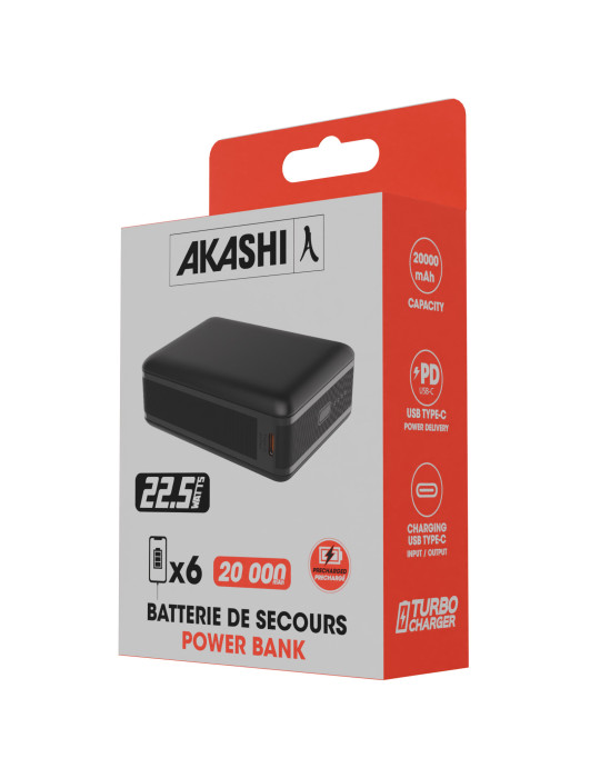 Batterie Jindai 20 000 mAh charge rapide personnalisable