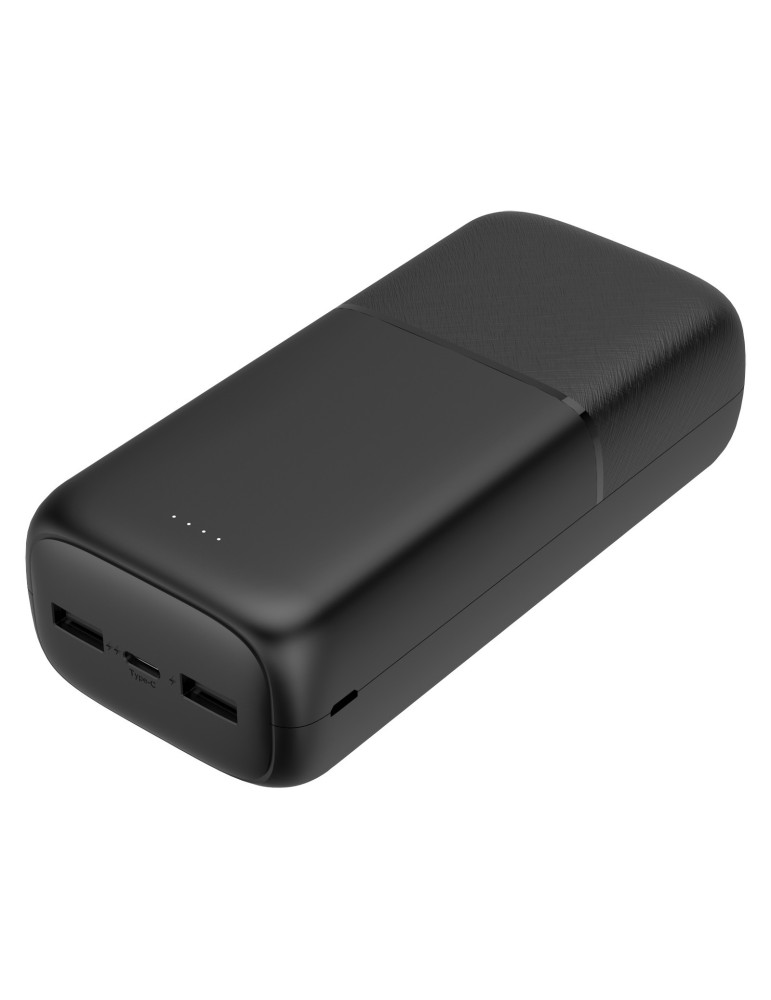Batterie de secours Neto 30 000 mAh personnalisable – noire