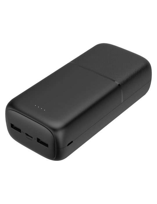 Batterie de secours Neto 30 000 mAh personnalisable – noire