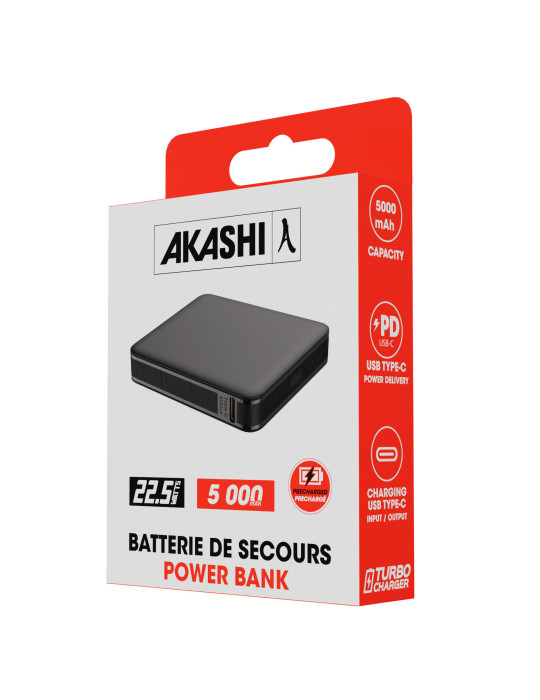 Batterie KOSHI 5000 mAh USB-C 22,5 W personnalisable