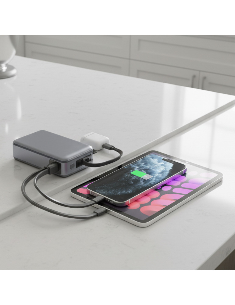 Batterie SHIBO 20 000 mAh USB-C 65 W personnalisable