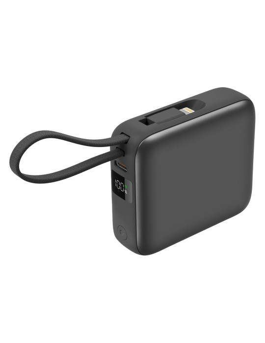Batterie BUSHI 10 000 mAh avec câbles intégrés