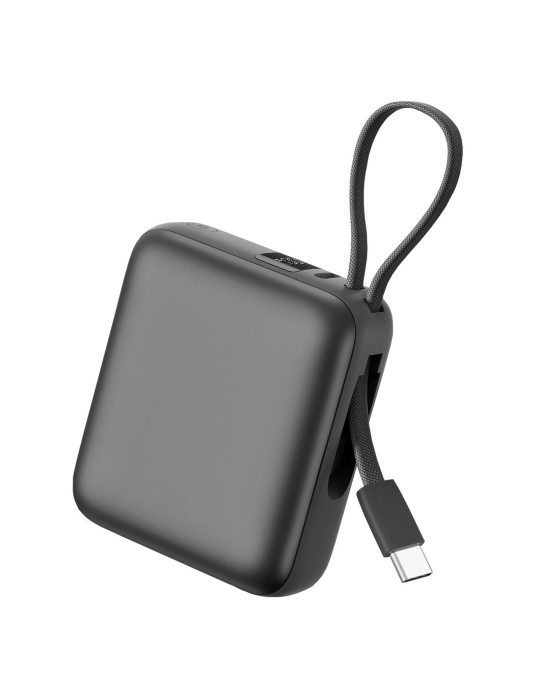 Batterie BUSHI 10 000 mAh avec câbles intégrés