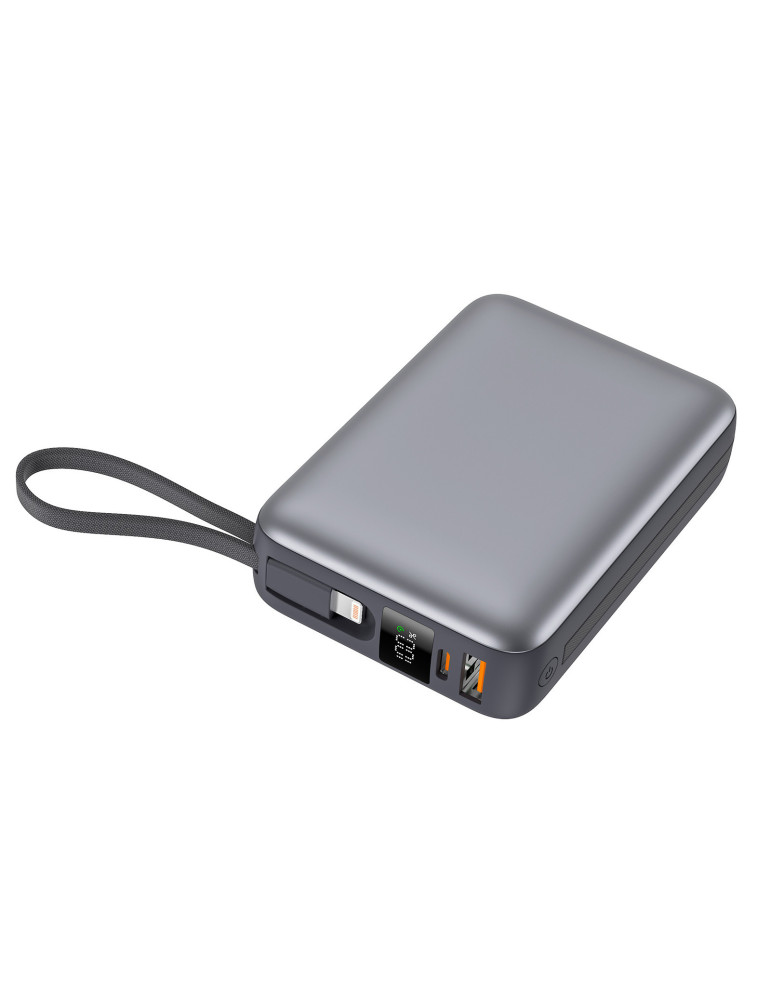 Batterie KURO 20 000 mAh avec câbles USB-C et Lightning