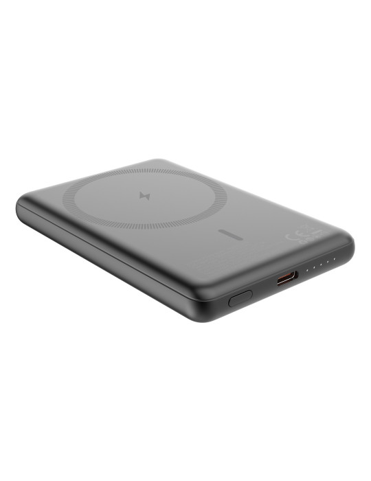 Batterie MagSafe Manti 5000 mAh avec USB-C 20 W – argent