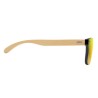 Lunettes de soleil personnalisées pour entreprises - ALOHA Matières : Polycarbonate (PC) Couleurs : jaune marquage laser ultra p