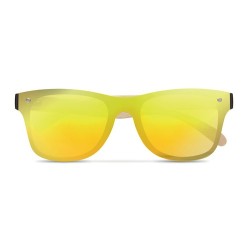 Lunettes de soleil personnalisées pour entreprises - ALOHA Matières : Polycarbonate (PC) Couleurs : jaune livraison express 24h 