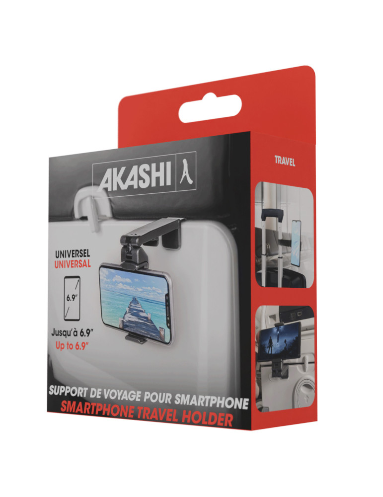 Support de voyage smartphone Kumei orientable et compact