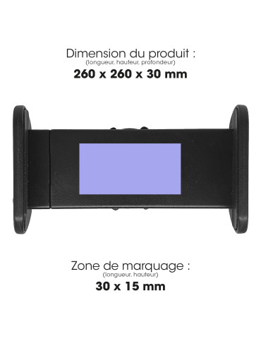 Anneau lumineux Yungo avec trépied et support smartphone 2