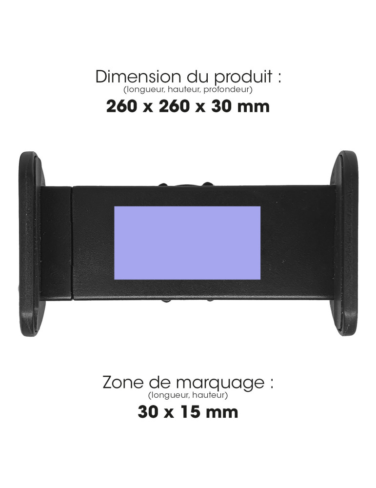 Anneau lumineux Yungo avec trépied et support smartphone