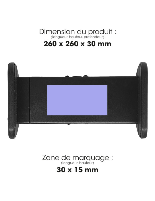 Anneau lumineux Yungo avec trépied et support smartphone