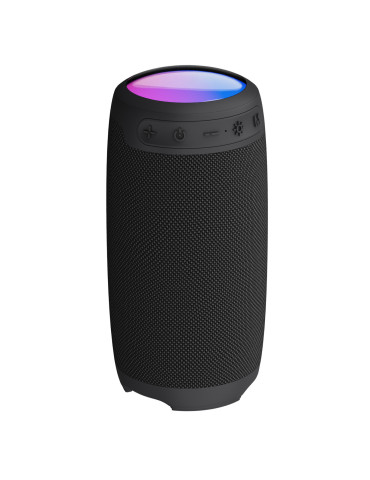 Enceinte Bluetooth Nishin 10 W personnalisable – noire