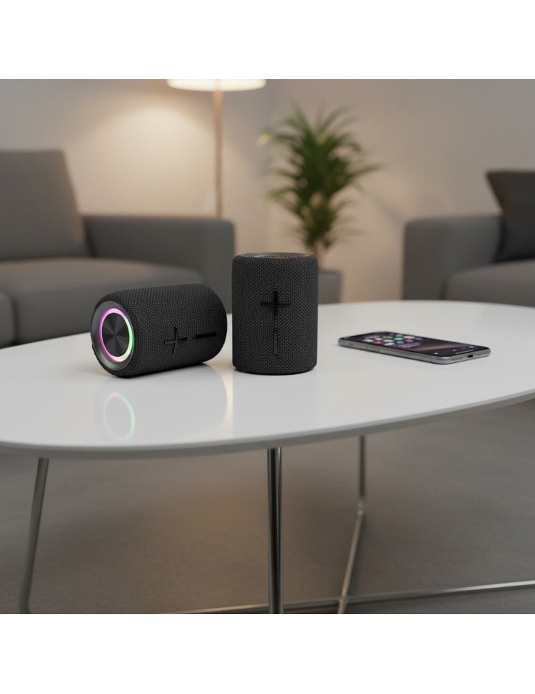Enceinte magnétique Daiko Bluetooth stéréo 2 × 10 W