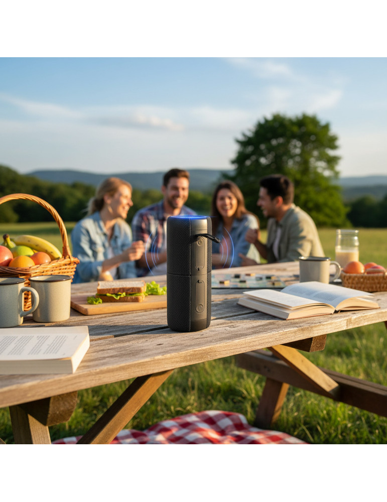 Enceinte magnétique Daiko Bluetooth stéréo 2 × 10 W