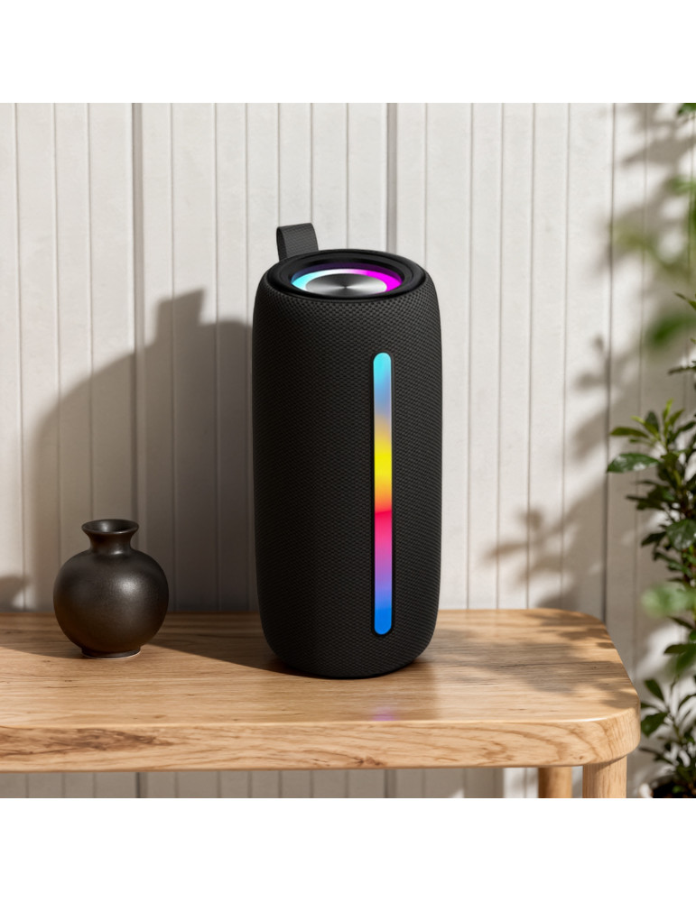 Enceinte Bluetooth Namane 20 W avec radio FM – noire