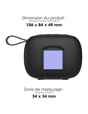 Enceinte Kaoru Bluetooth 5 W avec support téléphone 2
