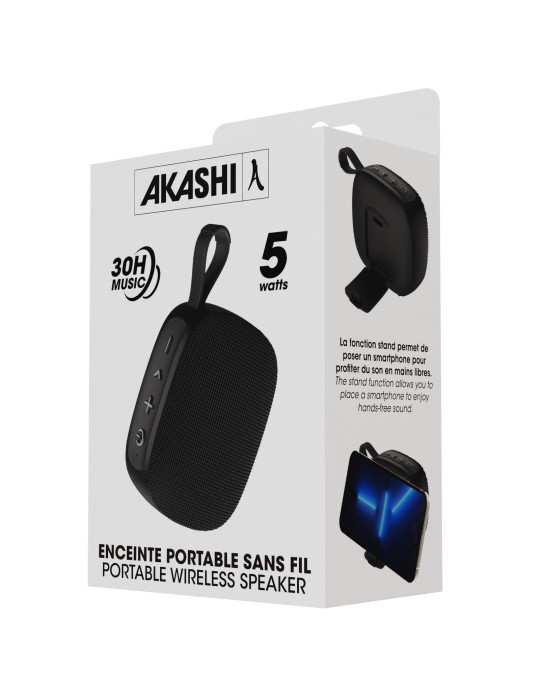 Enceinte Kaoru Bluetooth 5 W avec support téléphone