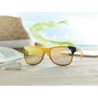 Lunettes de soleil personnalisées pour entreprises - ALOHA Matières : Polycarbonate (PC) Couleurs : jaune personnalisation rapid