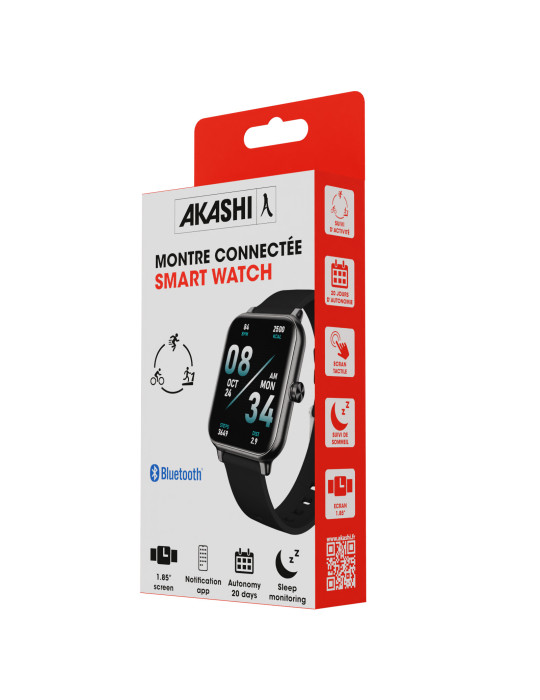 Montre connectée OTCHI, écran tactile 1,85 pouce