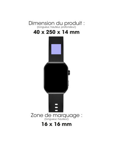Montre connectée SHOKKA AMOLED avec deux bracelets 2