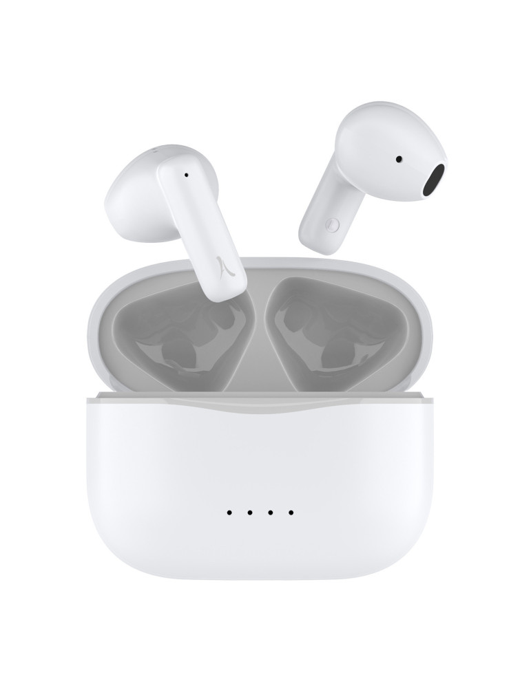 Écouteurs Bluetooth ZEN personnalisés avec boîtier de charge – blanc