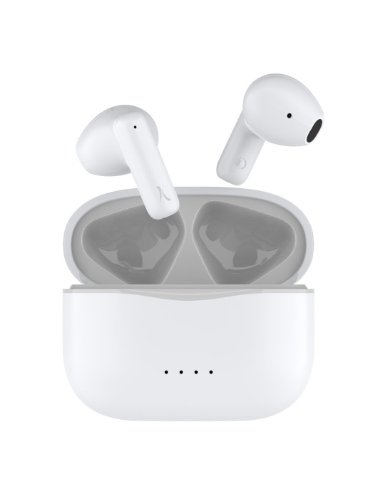 Écouteurs Bluetooth ZEN personnalisés avec boîtier de charge – blanc