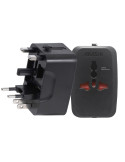 Adaptateur universel de voyage TOREBU noir personnalisable
