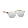 Lunettes de soleil personnalisées pour entreprises - ALOHA Matières : Polycarbonate (PC) Couleurs : argenté brillant cadeau entr