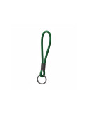 Porte-clés LINK tressé en RPET personnalisable – vert foncé