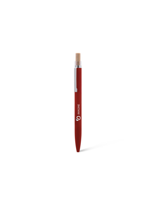 BAAM - BND184 - Stylo à bille en aluminium recyclé, bambou FSC® et…