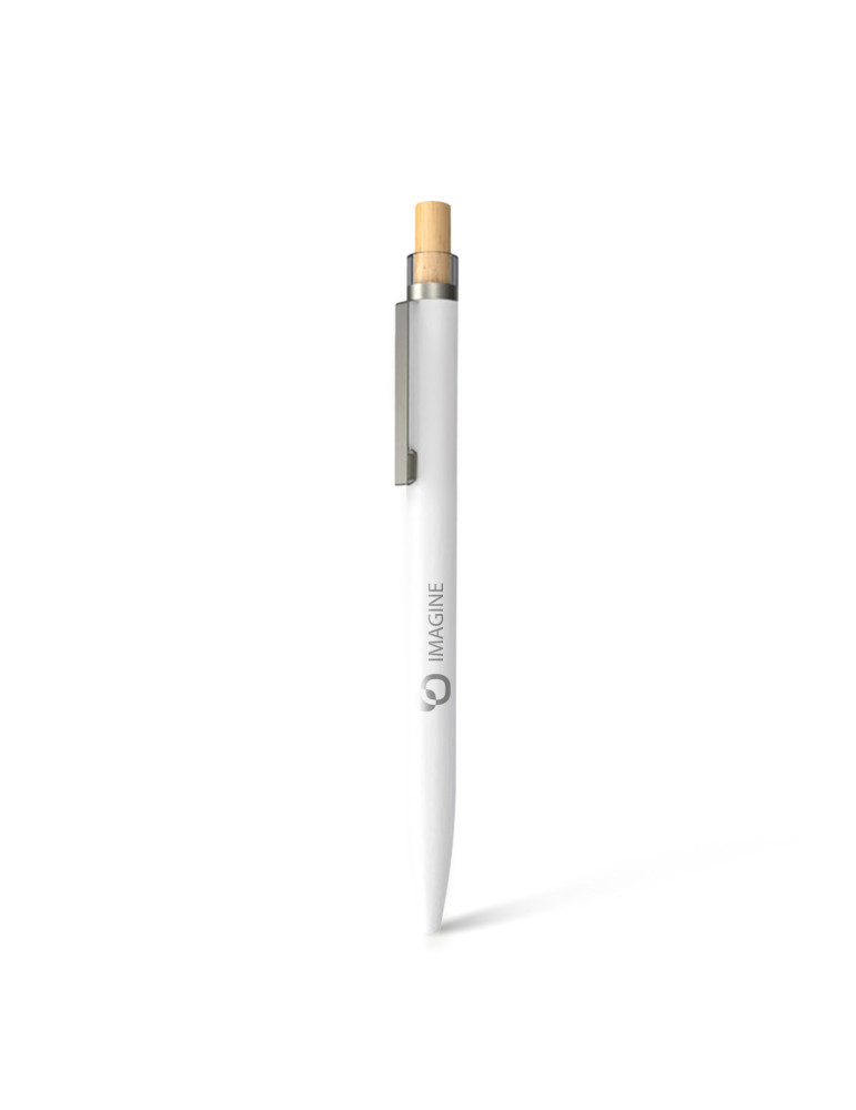 BAAM - BND184 - Stylo à bille en aluminium recyclé, bambou FSC® et…