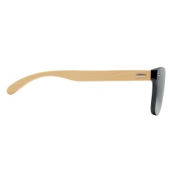 Lunettes de soleil personnalisées pour entreprises - ALOHA Matières : Polycarbonate (PC) Couleurs : argenté brillant impression 