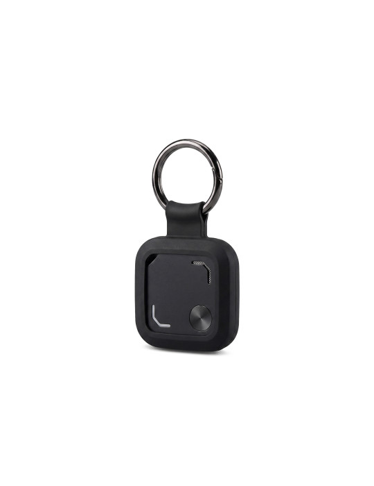 Porte-clés en silicone noir BND549