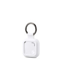Porte-clés en silicone blanc BND549