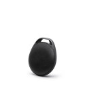 Porte-clés traceur BND554 personnalisable en PU recyclé – noir