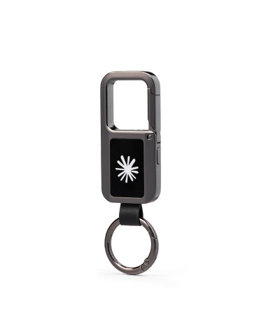 Traceur BND559 Apple et Android avec mousqueton – noir