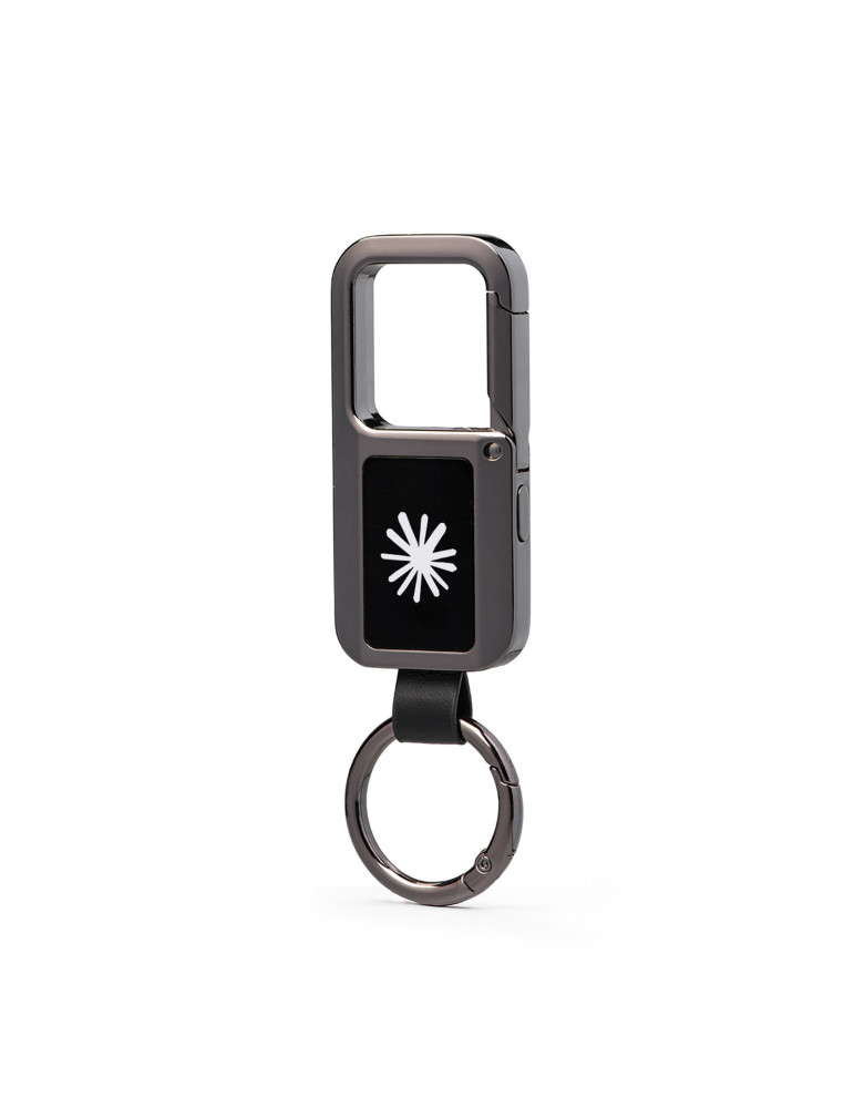 Traceur BND559 Apple et Android avec mousqueton – noir