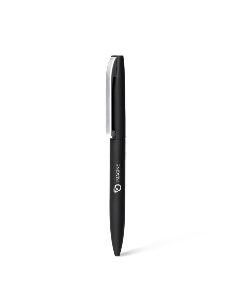 CLAW - BND75 - Stylo à bille torsadé en acier inoxydable recyclé