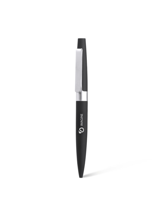 PERI - BND77 - Stylo à bille à torsion en acier inoxydable recyclé