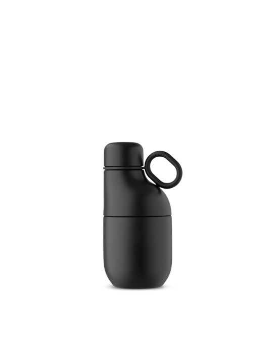 Bouteille-gobelet HOOKIPA S 330 ml – noir