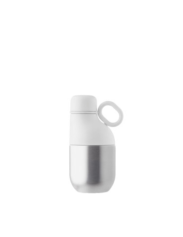 Bouteille-gobelet Hookipa S 330 ml avec personnalisation – argent