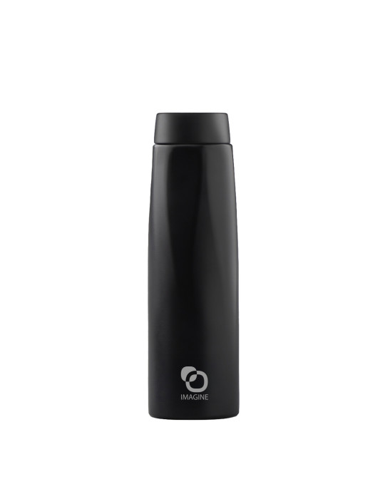 Bouteille mate CALYPSO 880 isotherme 500 ml personnalisée – noir mat