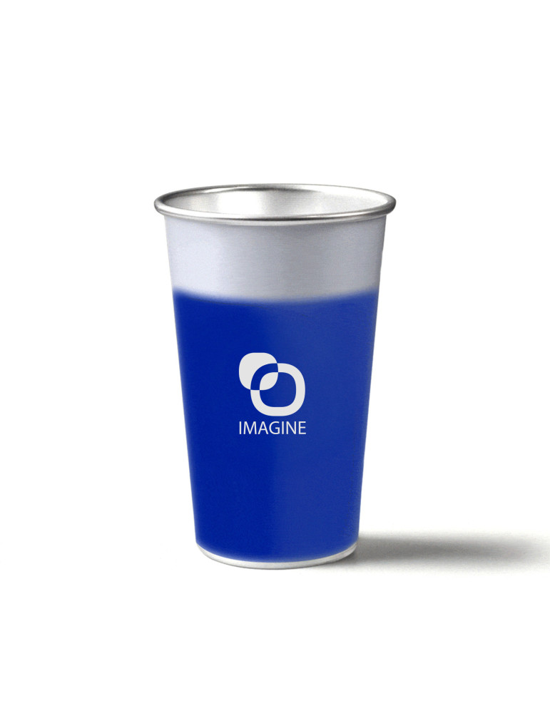 Tasse BND885M 450 ml bleu à changement de couleur