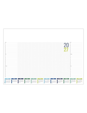 Sous-main 2027 L'Écolier personnalisable, calendrier et planning