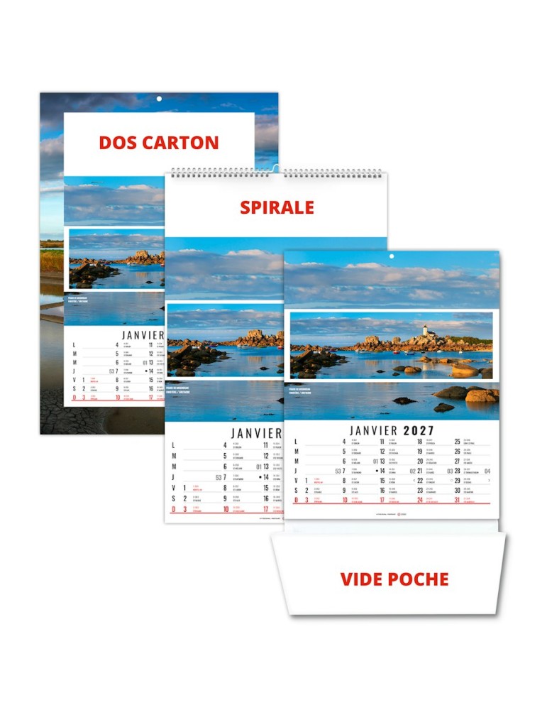 Calendrier illustré 2027 Céline à personnaliser
