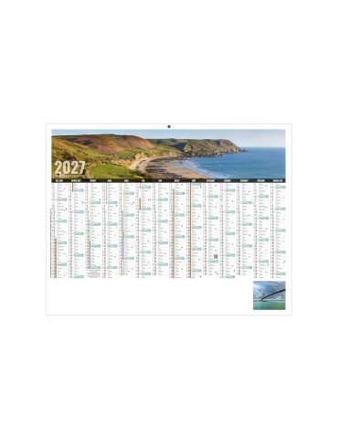 Calendrier illustré 2027 LIBRE CHOIX NORMAND personnalisé 2