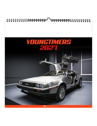Calendrier illustré 2027 YOUNGTIMERS personnalisable 2