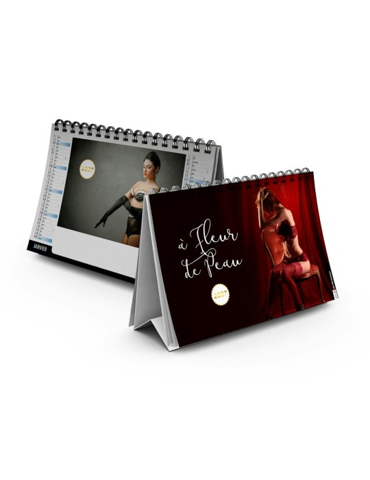 Chevalet de bureau 2027 personnalisé À fleur de peau