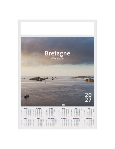 Poster calendrier 2027 Spot personnalisable